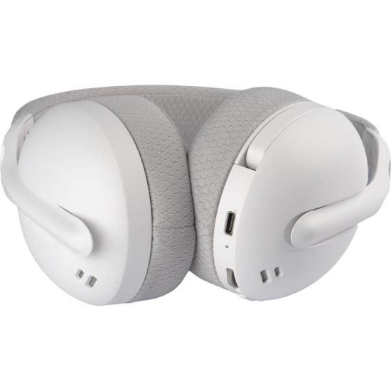 Headset Fortrek Wise Air Wireless Branco por 257,00 à vista no boleto/pix ou parcele em até 10x sem juros. Compre na loja Mundomax!