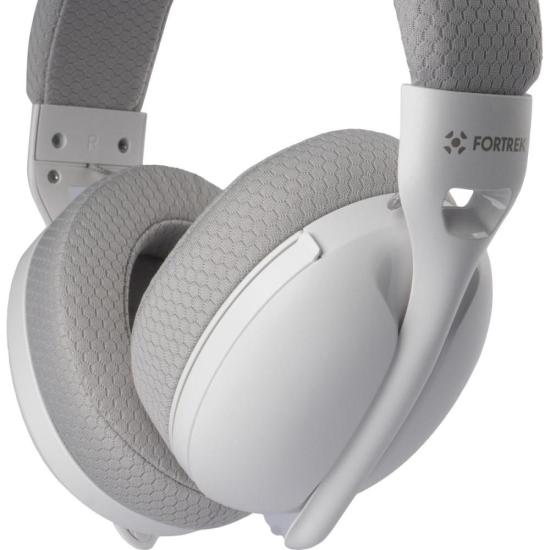 Headset Fortrek Wise Air Wireless Branco por 257,00 à vista no boleto/pix ou parcele em até 10x sem juros. Compre na loja Mundomax!