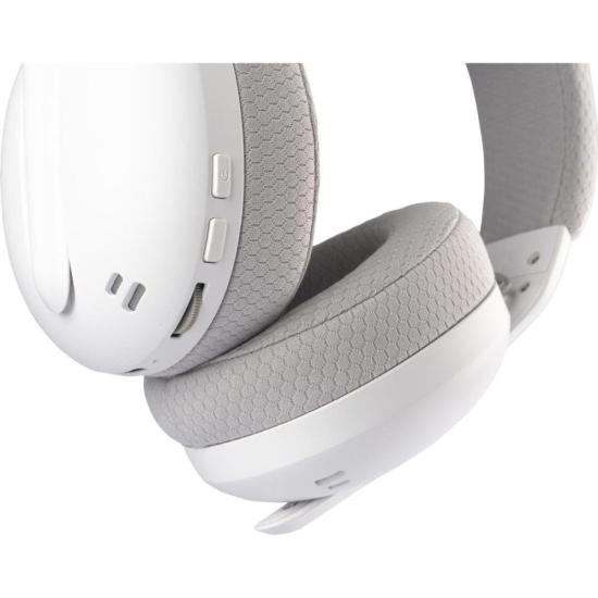 Headset Fortrek Wise Air Wireless Branco por 257,00 à vista no boleto/pix ou parcele em até 10x sem juros. Compre na loja Mundomax!