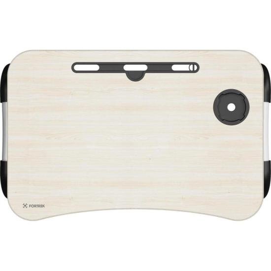 Mesa para Notebook Portátil Fortrek Lapdesk com Gaveta Embutida Madeira por 150,43 à vista no boleto/pix ou parcele em até 6x sem juros. Compre na loja Fortrek!