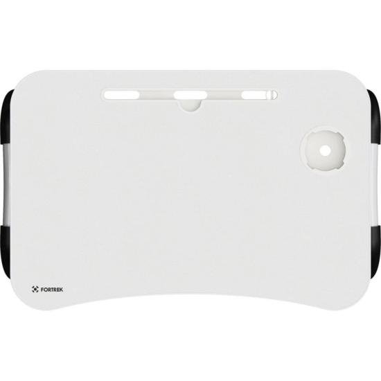 Mesa para Notebook Portátil Fortrek Lapdesk com Gaveta Embutida Branco por 150,43 à vista no boleto/pix ou parcele em até 6x sem juros. Compre na loja Fortrek!