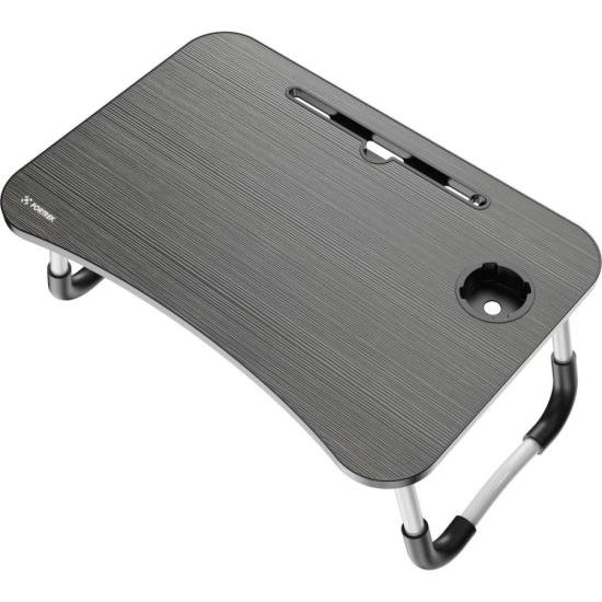 Mesa para Notebook Portátil Fortrek Lapdesk com Gaveta Embutida Preto por 150,43 à vista no boleto/pix ou parcele em até 6x sem juros. Compre na loja Fortrek!