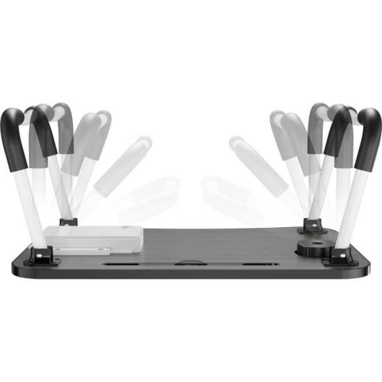 Mesa para Notebook Portátil Fortrek Lapdesk com Gaveta Embutida Preto por 150,43 à vista no boleto/pix ou parcele em até 6x sem juros. Compre na loja Fortrek!