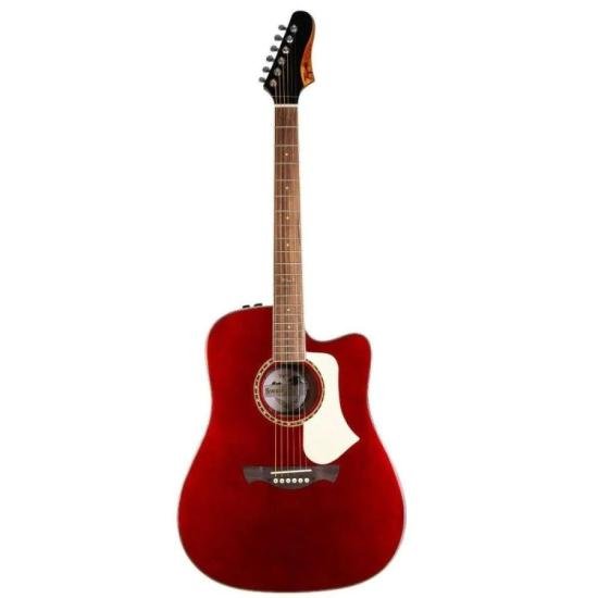 Violão Tagima Swell Deluxe Aço Candy Apple Com Bag por 1.899,00 à vista no boleto/pix ou parcele em até 12x sem juros. Compre na loja Mundomax!