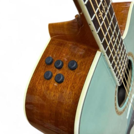 Violão Tagima Swell Deluxe Aço Turquoise Green Com Bag por 1.885,00 à vista no boleto/pix ou parcele em até 12x sem juros. Compre na loja Mundomax!