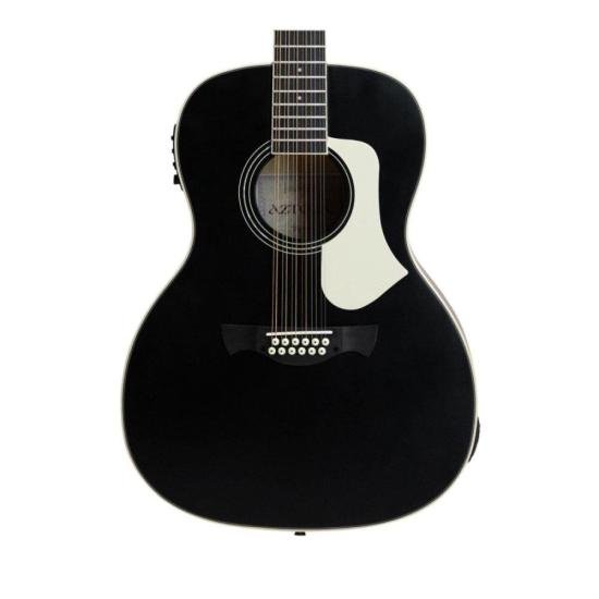 Violão Tagima Azteca XII Eletroacústico 12 Cordas Aço Black Satin por 1.099,00 à vista no boleto/pix ou parcele em até 12x sem juros. Compre na loja Mundomax!