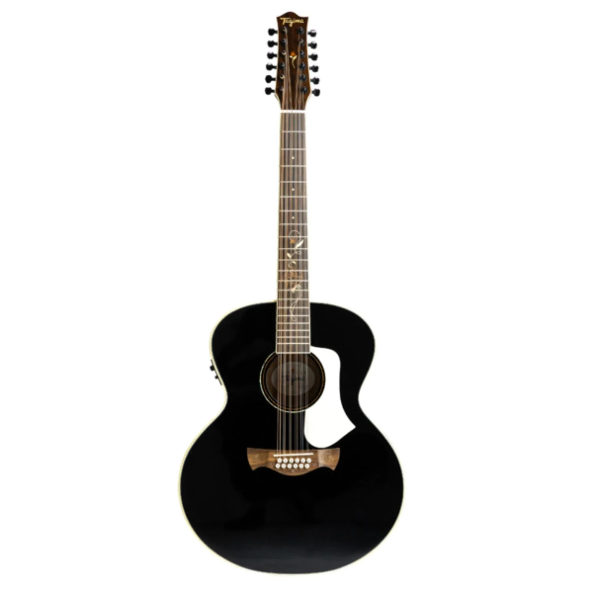 Violão Tagima 12 Cordas Jumbo FS-600 XII Aço Black com Bag (85010)