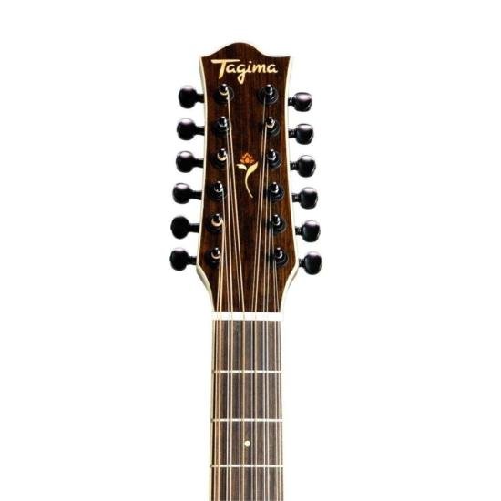 Violão Tagima 12 Cordas Jumbo FS-600 XII Aço Black com Bag por 3.387,00 à vista no boleto/pix ou parcele em até 12x sem juros. Compre na loja Mundomax!