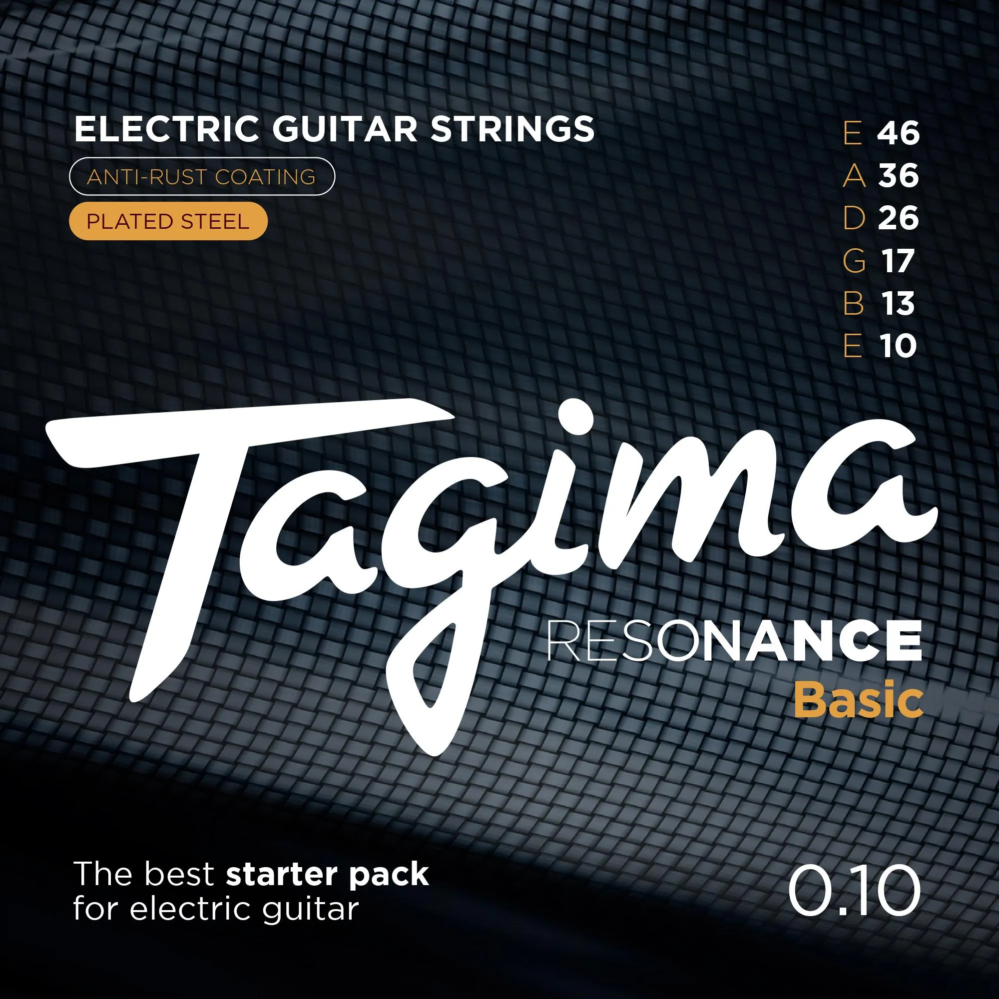 Encordoamento Para Guitarra .010-.046 Resonance Basic Tagima (85028)