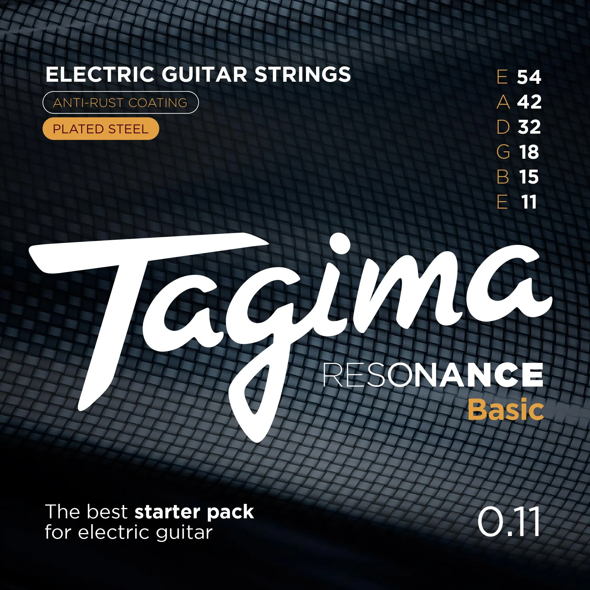 Encordoamento Para Guitarra .011-.052 Resonance Basic Tagima (85042)