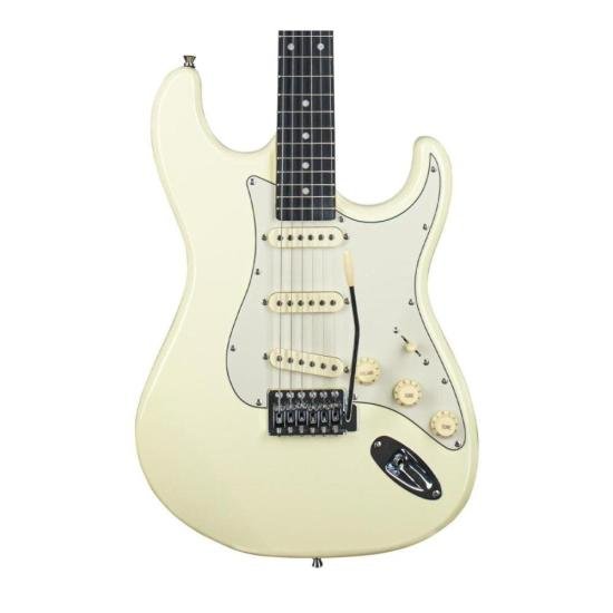 Guitarra Tagima Strato TG-500 Olympic White E/AWH por 999,00 à vista no boleto/pix ou parcele em até 10x sem juros. Compre na loja Mundomax!