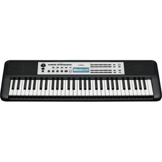 Teclado Yamaha YPT-380 Portátil Preto por 0,00 à vista no boleto/pix ou parcele em até 1x sem juros. Compre na loja Mundomax!