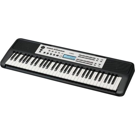 Teclado Yamaha YPT-380 Portátil Preto por 0,00 à vista no boleto/pix ou parcele em até 1x sem juros. Compre na loja Mundomax!