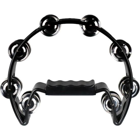 Pandeiro Meia Lua 22cm 40070 Luen Preto por 40,00 à vista no boleto/pix ou parcele em até 1x sem juros. Compre na loja Mundomax!