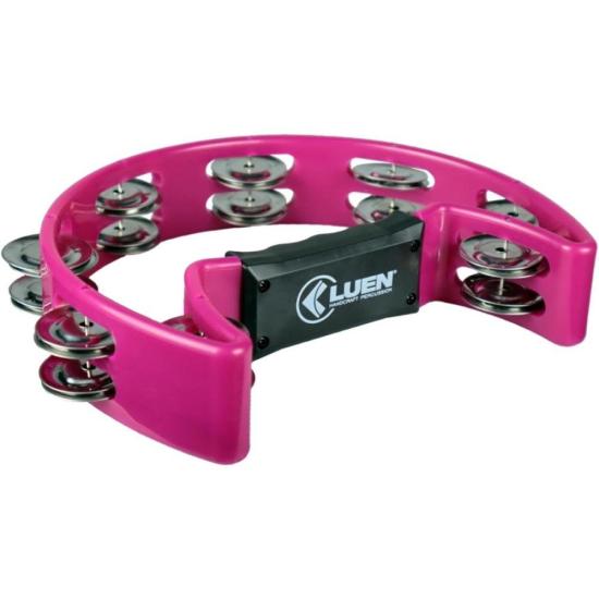 Pandeiro Meia Lua 22cm 40070 Luen Rosa por 40,00 à vista no boleto/pix ou parcele em até 1x sem juros. Compre na loja Mundomax!