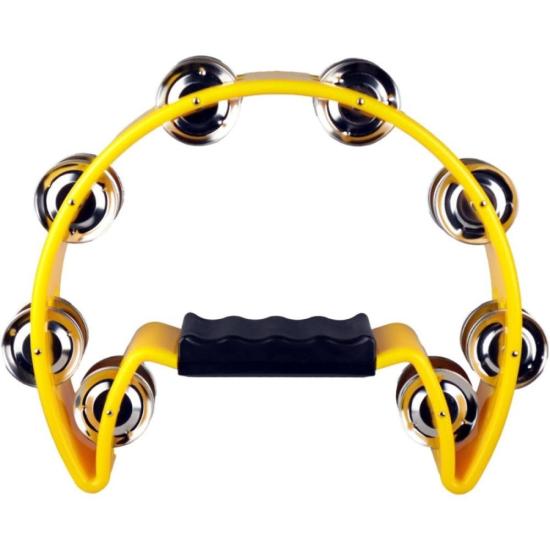 Pandeiro Meia Lua 22cm 40070 Luen Amarelo por 40,00 à vista no boleto/pix ou parcele em até 1x sem juros. Compre na loja Mundomax!