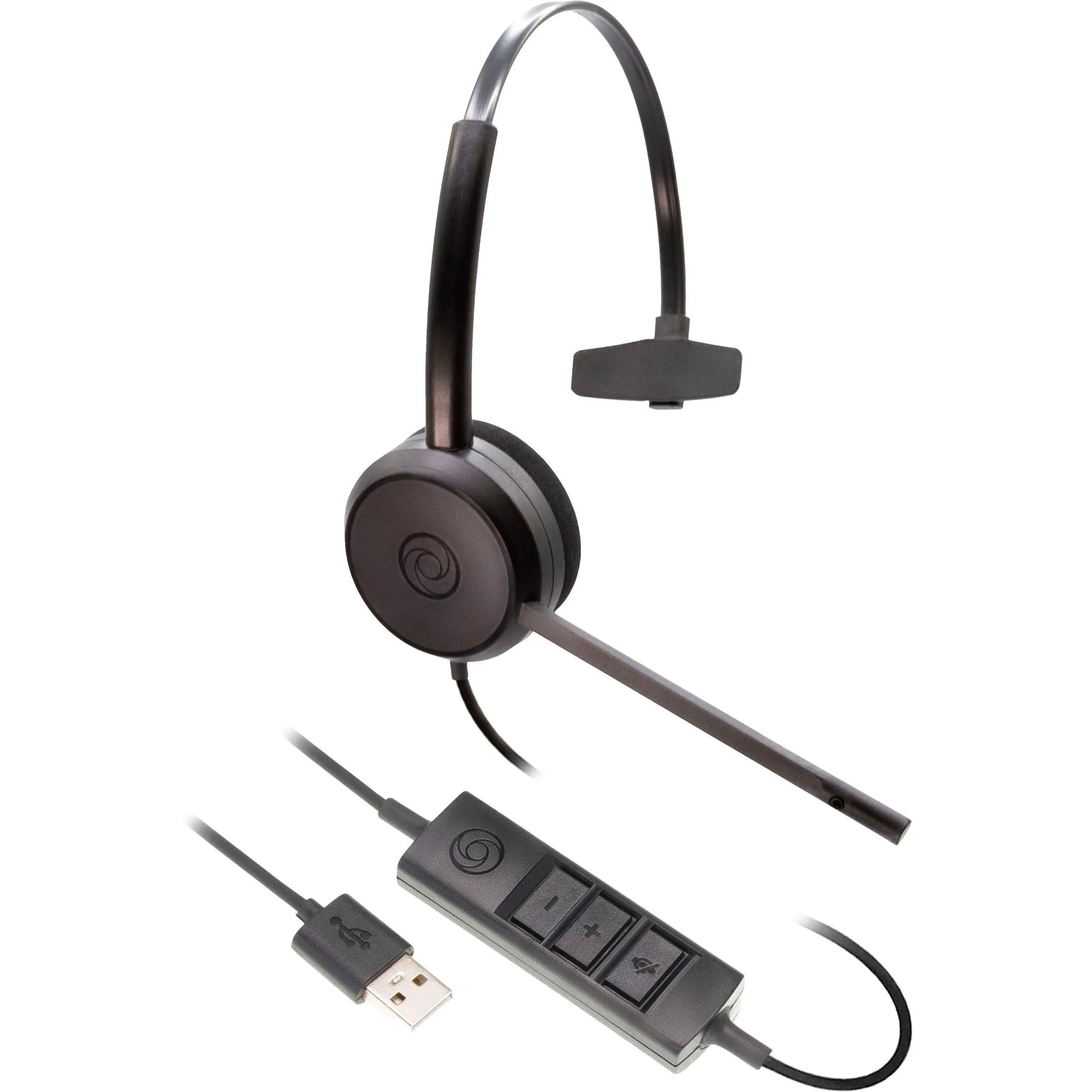 Headset Felitron Bravo USB Mono Preto por 226,00 à vista no boleto/pix ou parcele em até 9x sem juros. Compre na loja Mundomax!