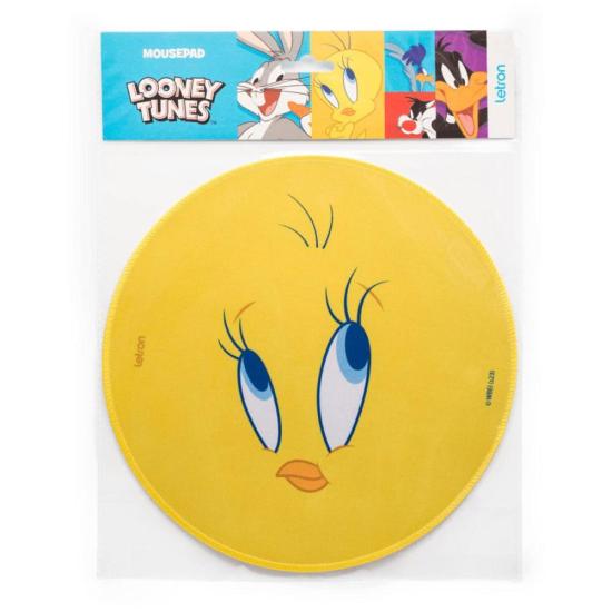 Mouse Pad Letron Piu Piu 23cm por 20,00 à vista no boleto/pix ou parcele em até 1x sem juros. Compre na loja Mundomax!