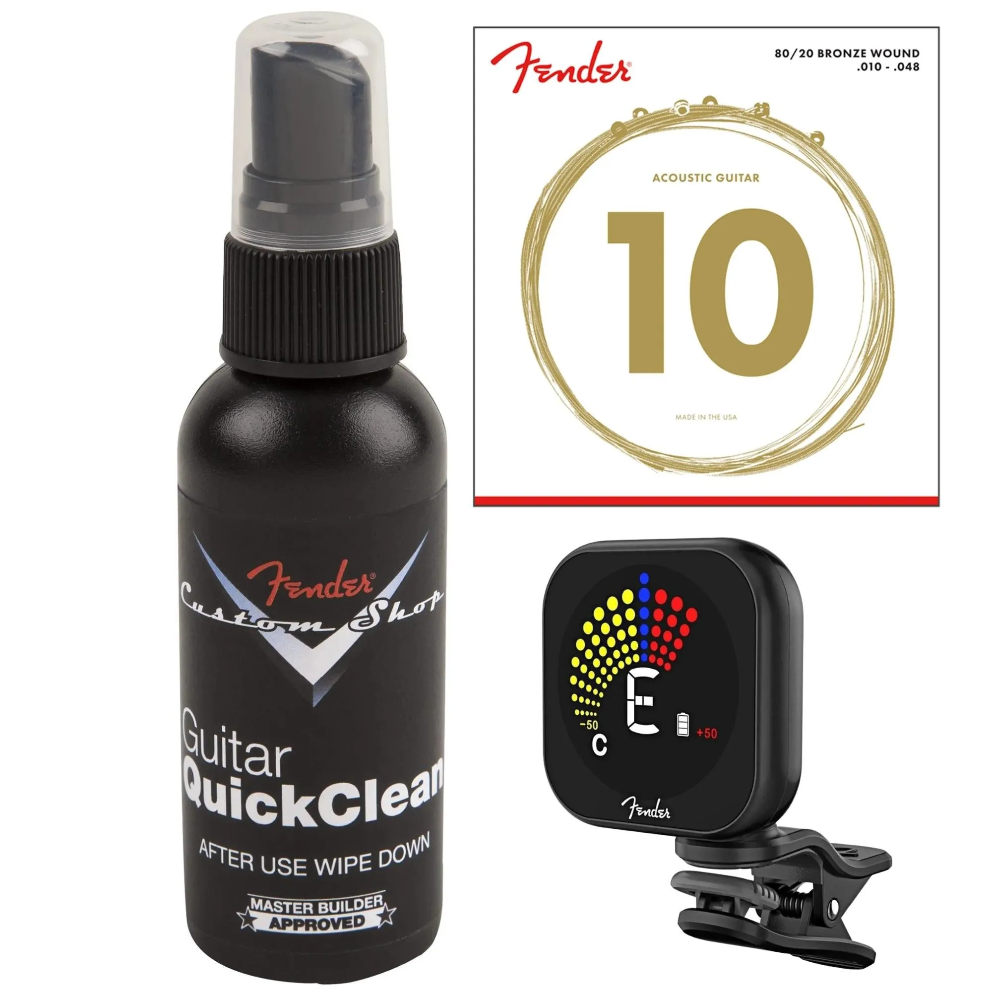 KIT FENDER ACESSÓRIOS 3 por 262,00 à vista no boleto/pix ou parcele em até 10x sem juros. Compre na loja Mundomax!