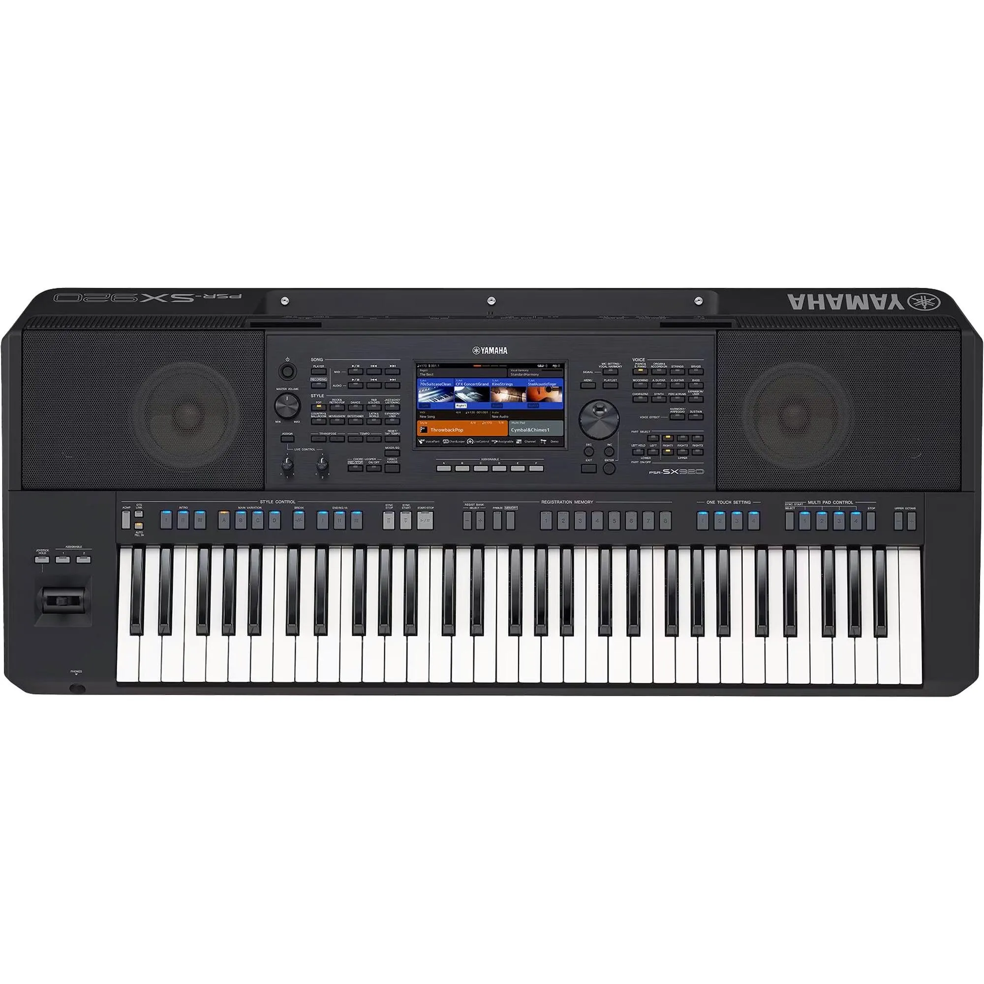 Teclado Yamaha PSR-SX920 Arranjador Preto (85106)