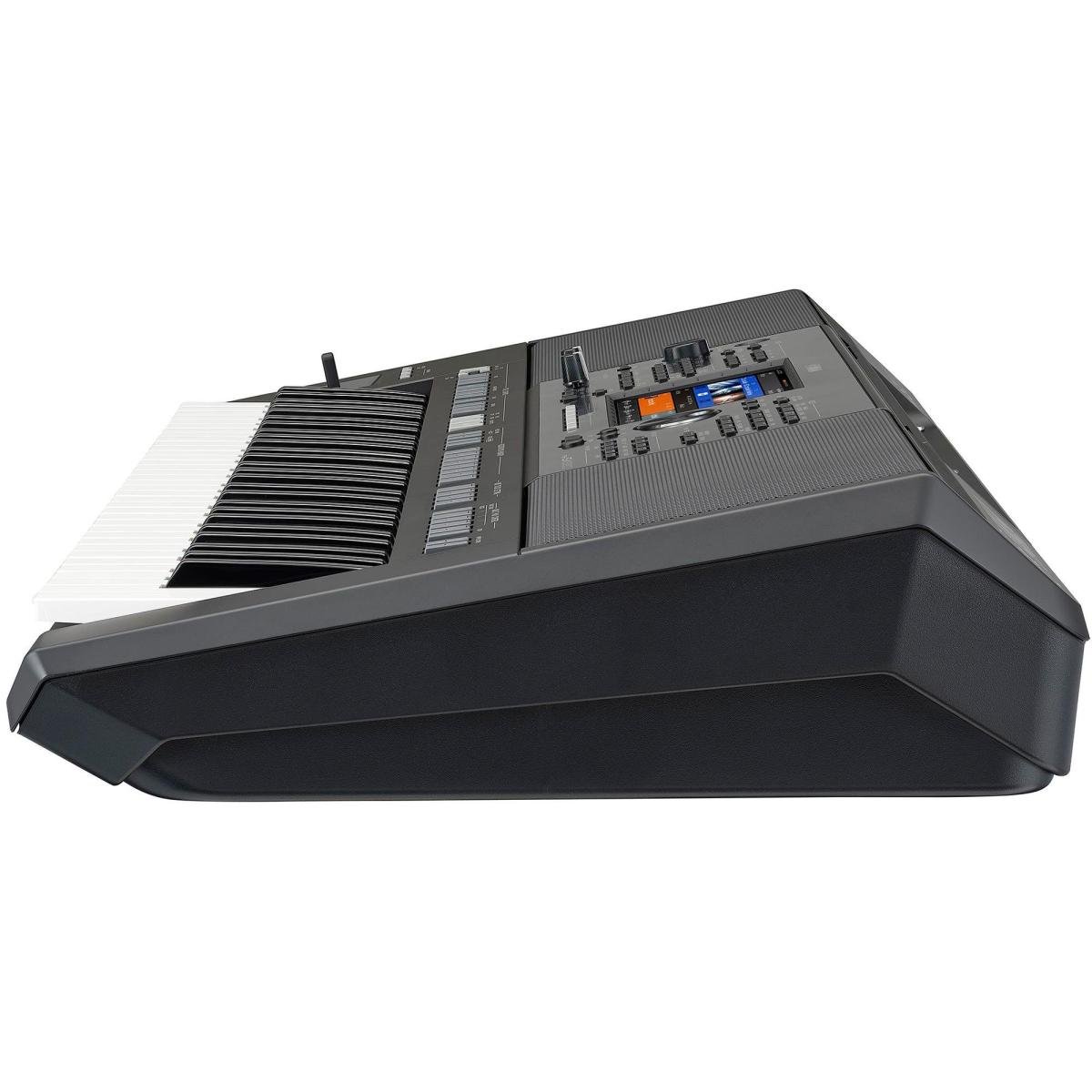 Teclado Yamaha PSR-SX720 Arranjador Preto - Mundomax