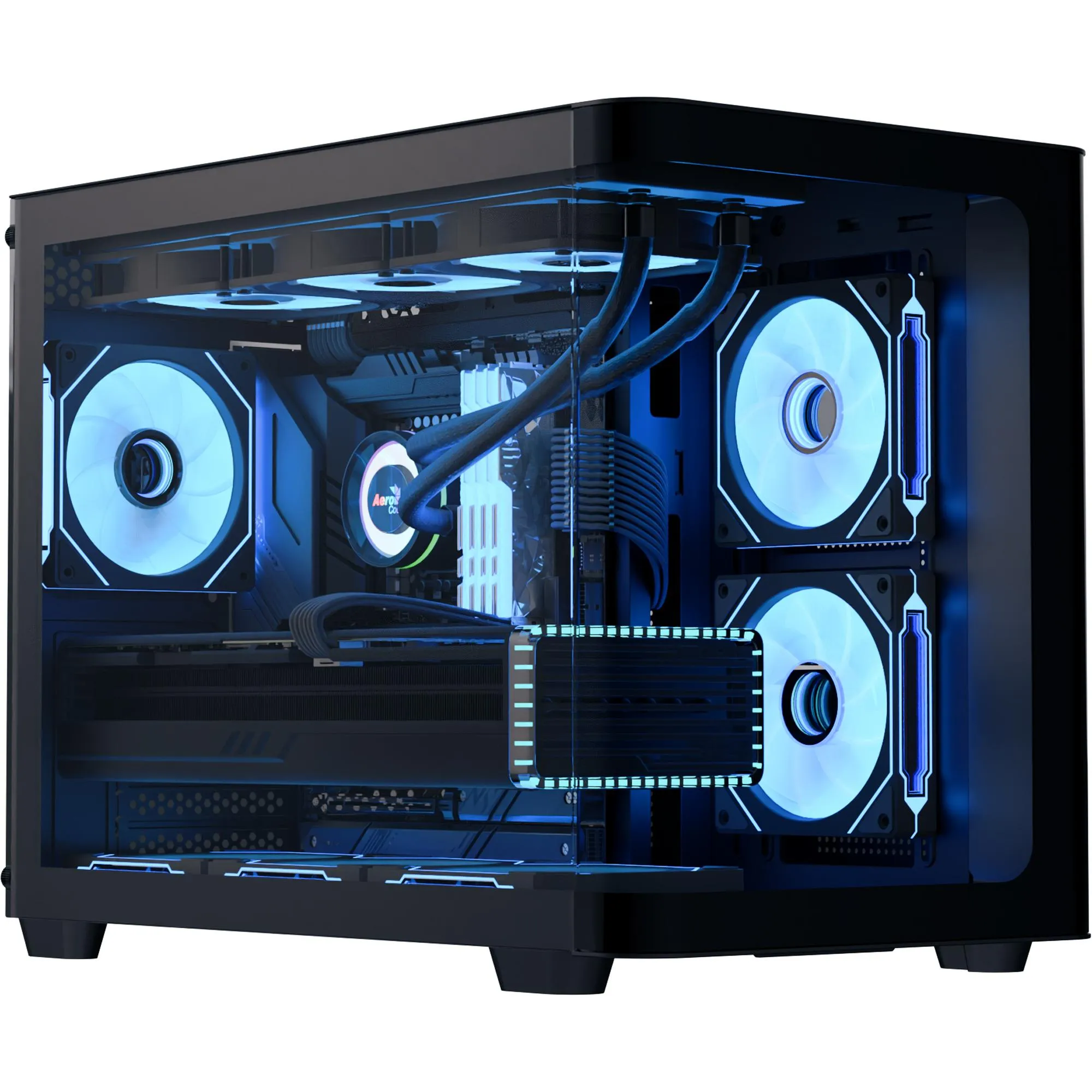 Gabinete Aerocool ATX P300C Preto (85128)