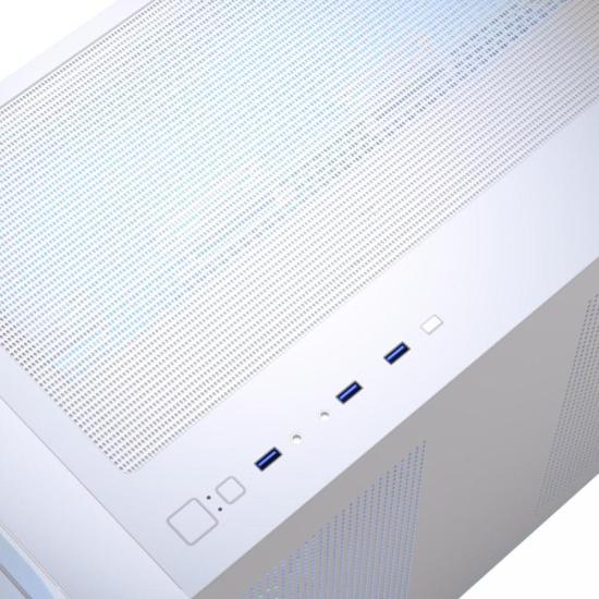 Gabinete Gamer Aerocool ATX P300C Branco Lateral Vidro por 699,90 à vista no boleto/pix ou parcele em até 10x sem juros. Compre na loja Aerocool!