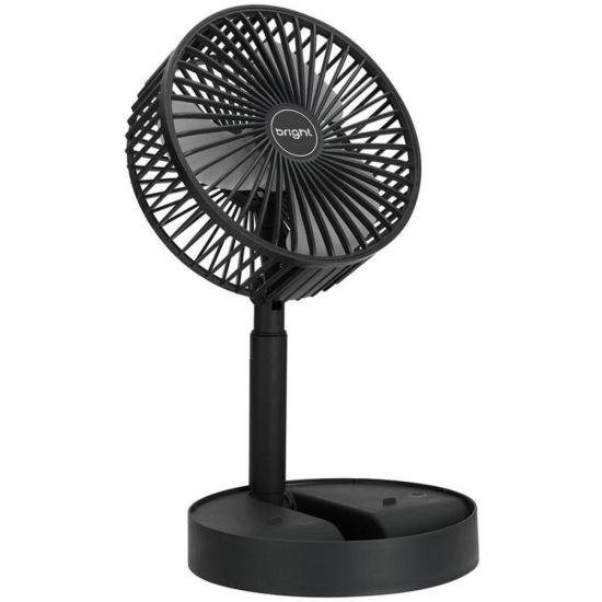 Ventilador Portátil Recarregável Bright VN003 Preto por 90,00 à vista no boleto/pix ou parcele em até 3x sem juros. Compre na loja Mundomax!