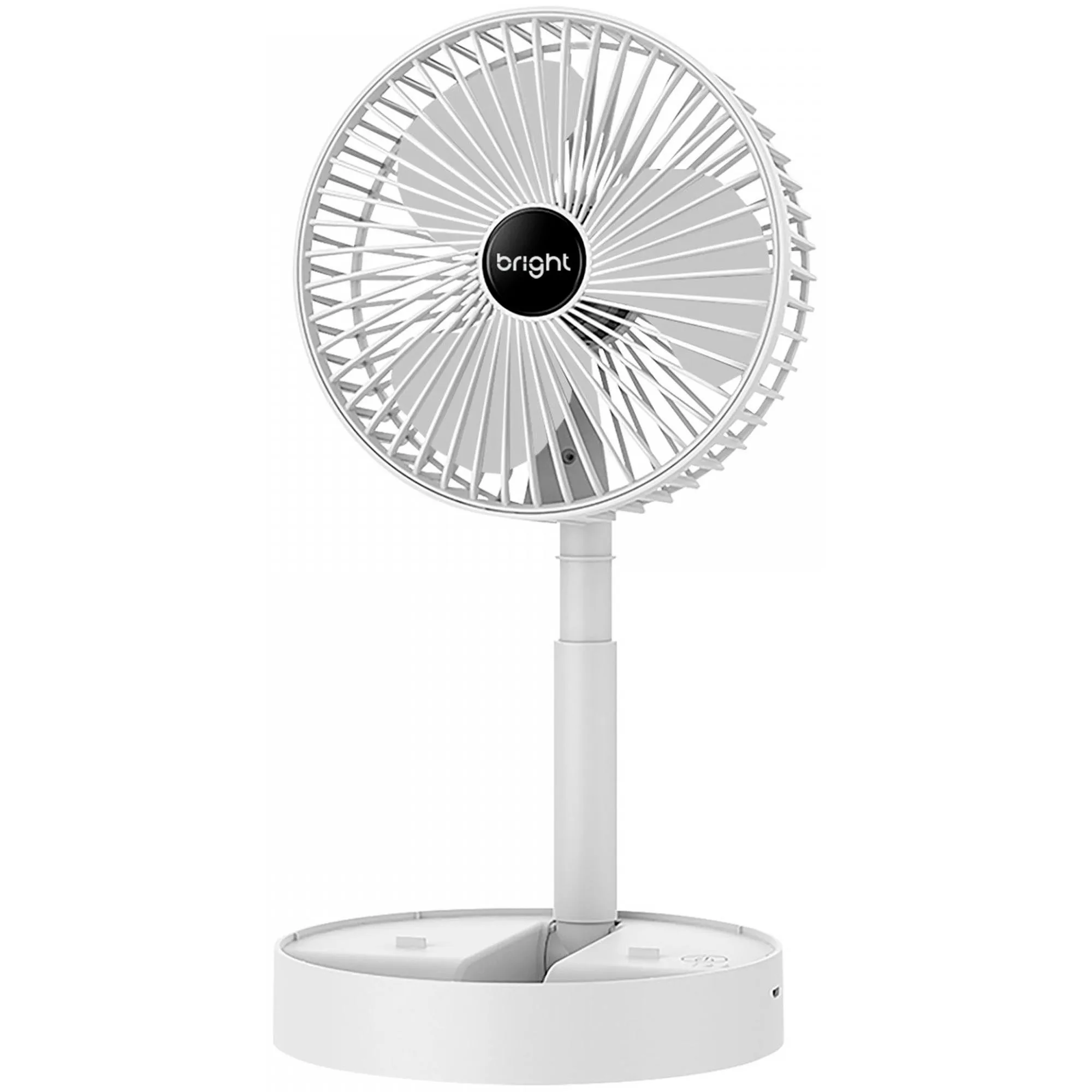 Ventilador Portátil Recarregável Bright VN002 Branco (85137)