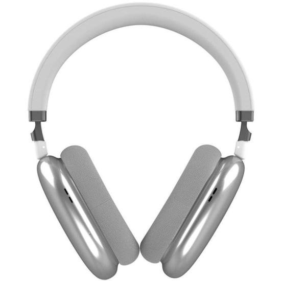 Headphone Bright Pilot Bluetooth Branco por 175,00 à vista no boleto/pix ou parcele em até 7x sem juros. Compre na loja Mundomax!