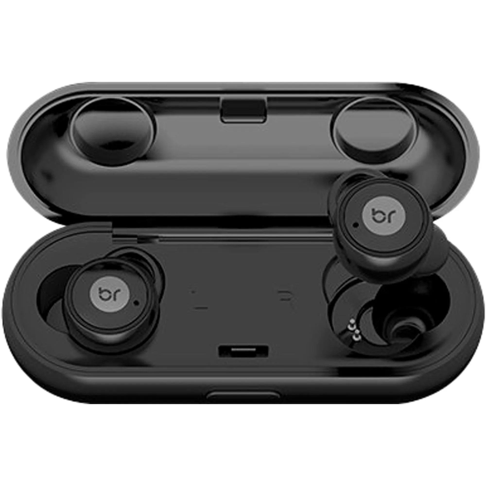 Fone de Ouvido Bluetooth Bright Black Sound Preto por 150,00 à vista no boleto/pix ou parcele em até 6x sem juros. Compre na loja Mundomax!