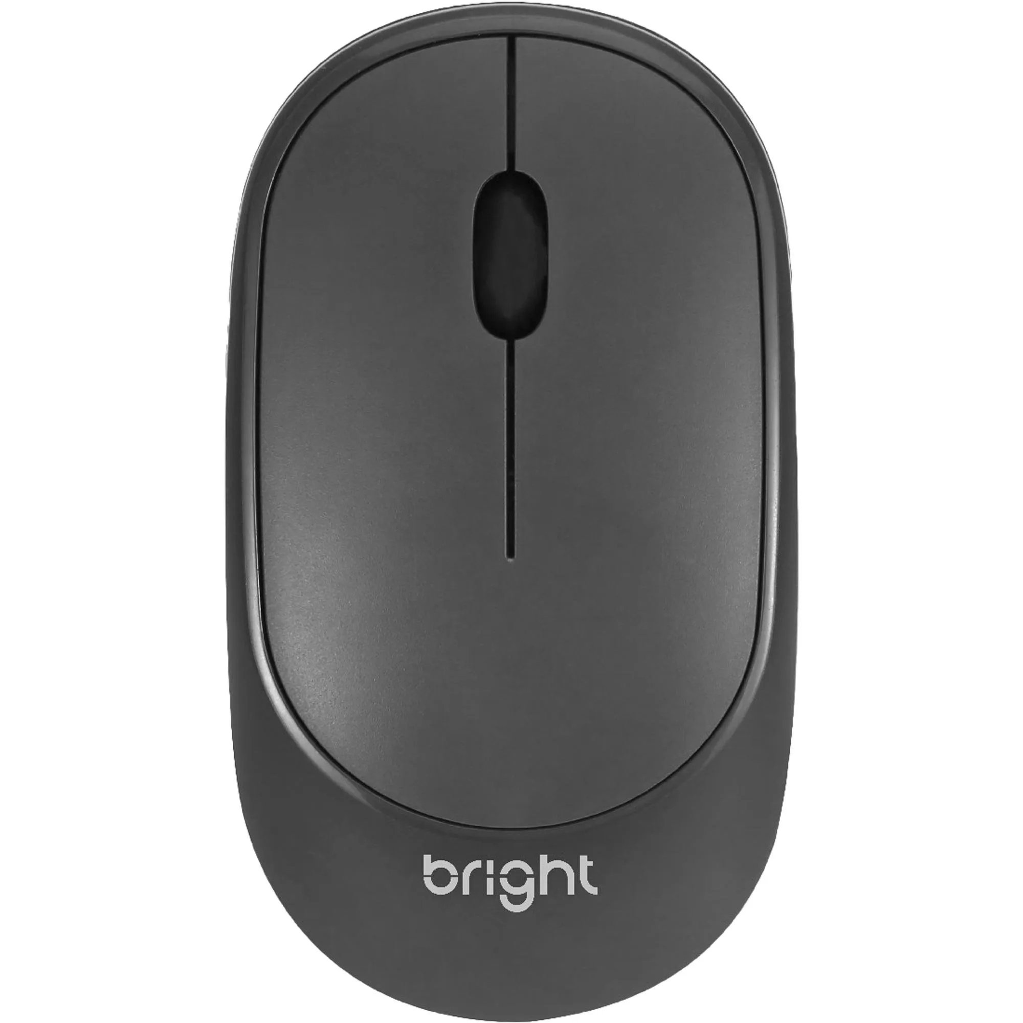 Mouse Sem Fio Bright MS003 Cinza (85144)