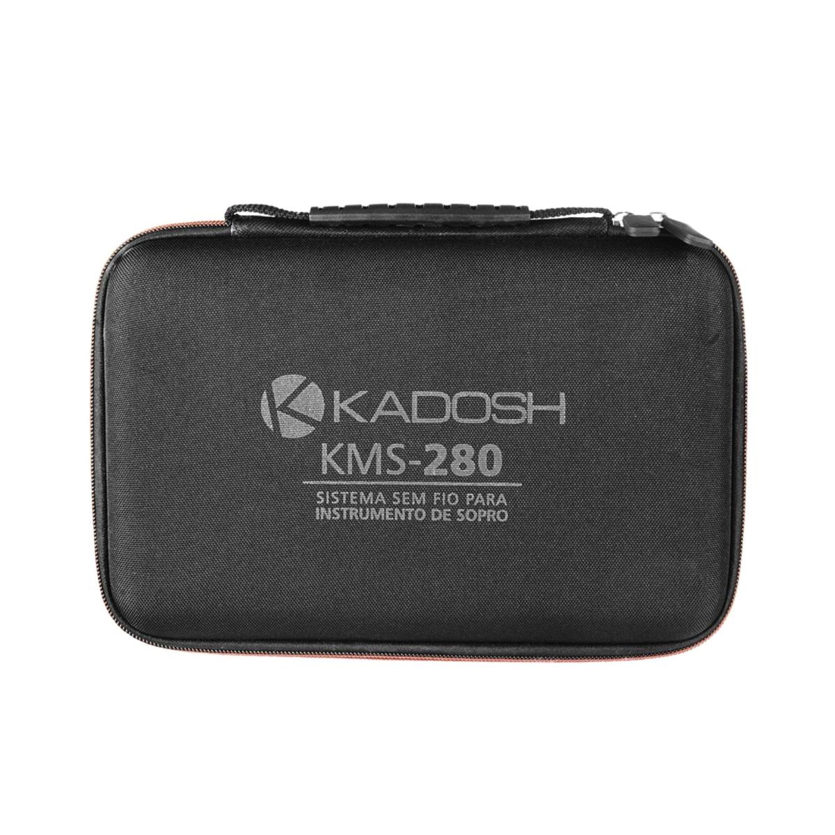 Microfone Kadosh Sem Fio Para Instrumento de Sopro KMS280 - Mundomax
