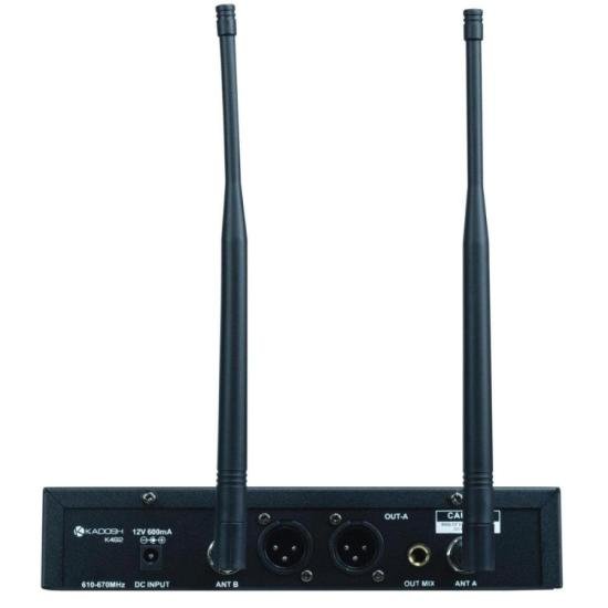 Microfone Kadosh K492M 2ª geração Sem Fio UHF por 1.149,00 à vista no boleto/pix ou parcele em até 12x sem juros. Compre na loja Mundomax!