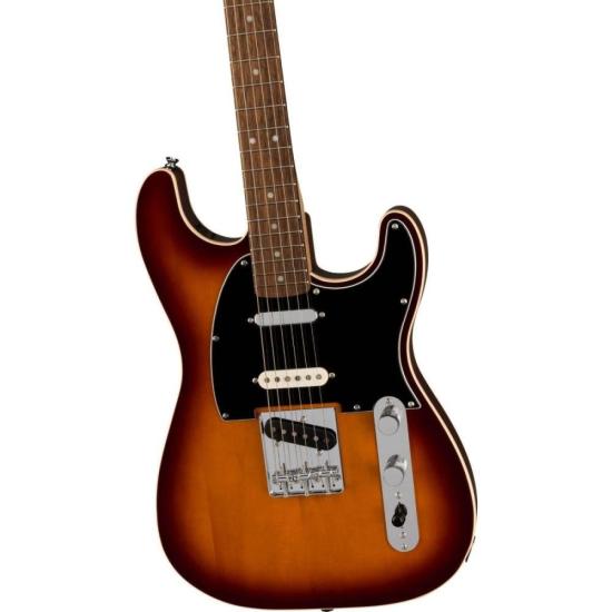 Guitarra Squier Stratocaster Paranormal Custom Nashville Chocolate por 3.999,00 à vista no boleto/pix ou parcele em até 12x sem juros. Compre na loja Mundomax!