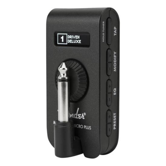 Amplificador Fender Mustang Micro Plus Preto por 1.999,00 à vista no boleto/pix ou parcele em até 12x sem juros. Compre na loja Mundomax!