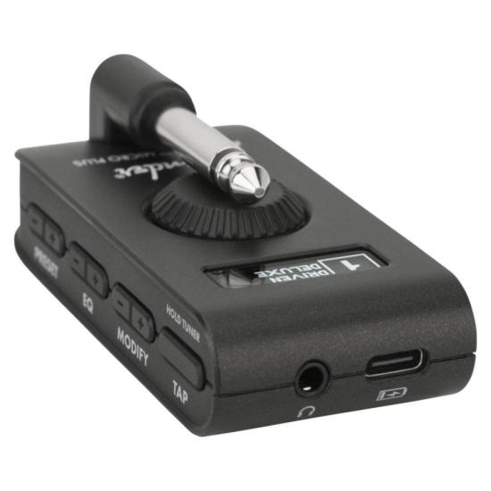 Amplificador Fender Mustang Micro Plus Preto por 1.999,00 à vista no boleto/pix ou parcele em até 12x sem juros. Compre na loja Mundomax!