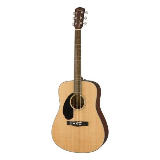 VIOLÃO FENDER CD-60S DREADNOUGHT LH NATURAL WN por 1.935,00 à vista no boleto/pix ou parcele em até 12x sem juros. Compre na loja Mundomax!