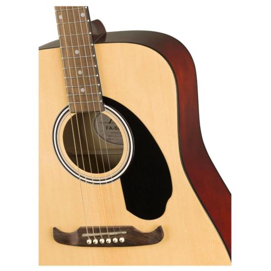 VIOLÃO FENDER FA-125 DREADNOUGHT NATURAL COM BAG por 1.499,00 à vista no boleto/pix ou parcele em até 12x sem juros. Compre na loja Mundomax!