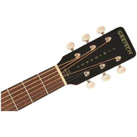 Violão Gretsch Deltoluxe Dreadnought Black Top por 2.599,00 à vista no boleto/pix ou parcele em até 12x sem juros. Compre na loja Mundomax!