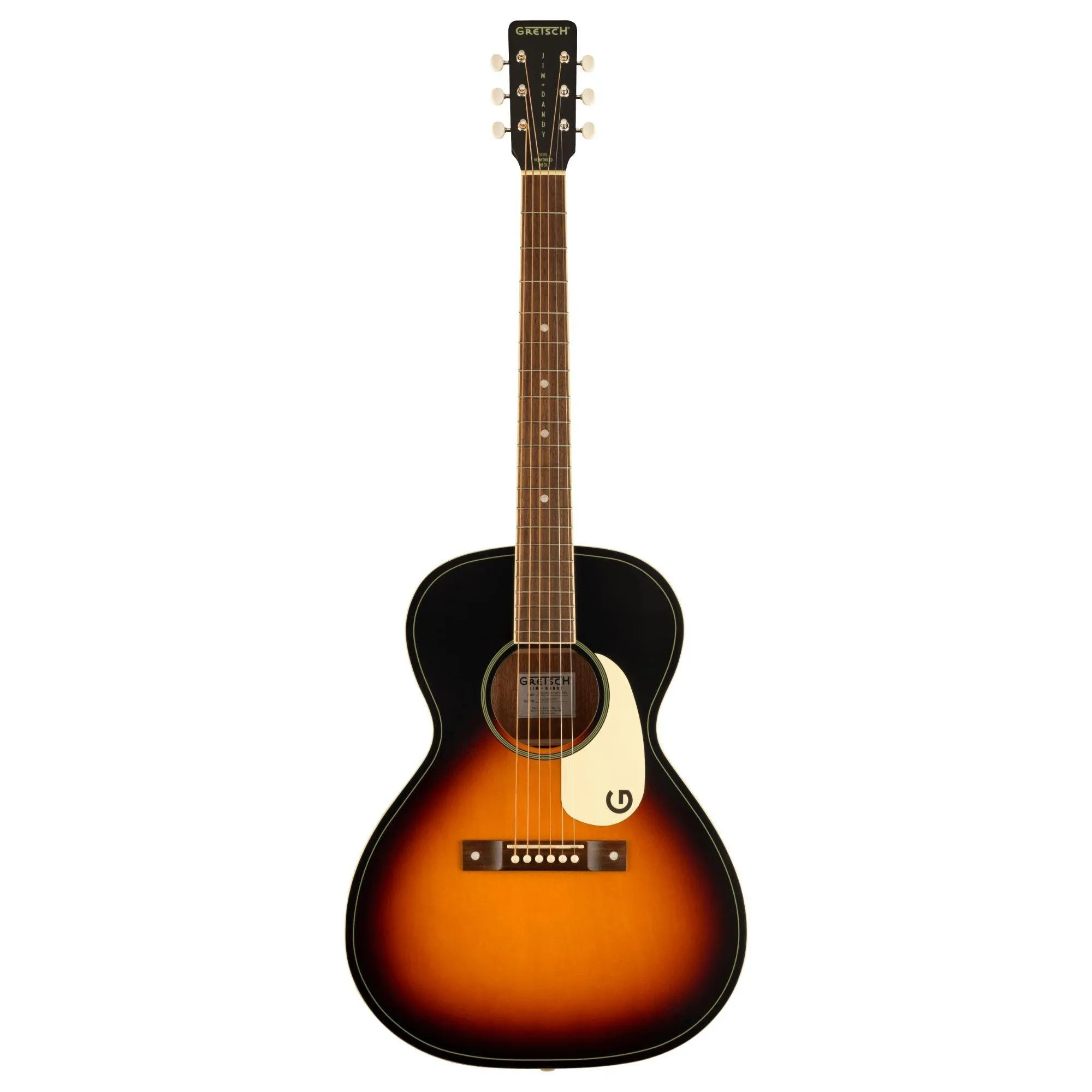 VIOLÃO GRETSCH JIM DANDY CONCERT REX BURST por 1.999,00 à vista no boleto/pix ou parcele em até 12x sem juros. Compre na loja Mundomax!