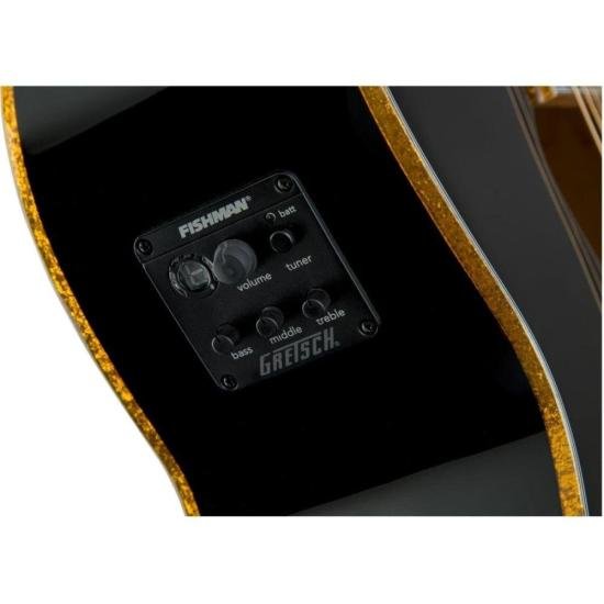 Violão Gretsch G5022CBFE Rancher Falcon Jumbo Cutaway Eletroacústico por 6.129,00 à vista no boleto/pix ou parcele em até 12x sem juros. Compre na loja Mundomax!