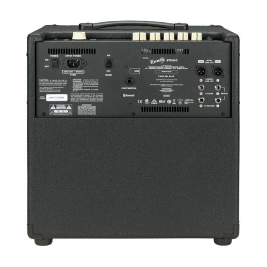 Cubo Fender Rumble Studio 40 Preto por 6.299,00 à vista no boleto/pix ou parcele em até 12x sem juros. Compre na loja Mundomax!