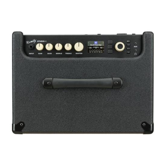 Cubo Fender Rumble Studio 40 Preto por 6.299,00 à vista no boleto/pix ou parcele em até 12x sem juros. Compre na loja Mundomax!