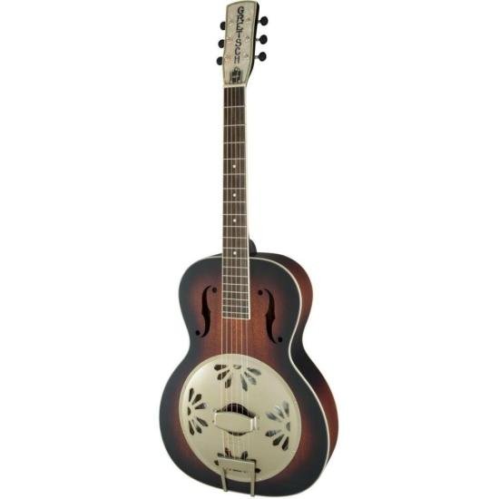 Violão Gretsch Eletroacústico Ressonador Alligator Biscuit Round-Neck por 6.499,00 à vista no boleto/pix ou parcele em até 12x sem juros. Compre na loja Mundomax!