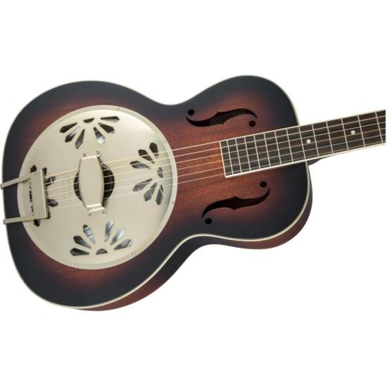 Violão Gretsch Eletroacústico Ressonador Alligator Biscuit Round-Neck por 6.499,00 à vista no boleto/pix ou parcele em até 12x sem juros. Compre na loja Mundomax!