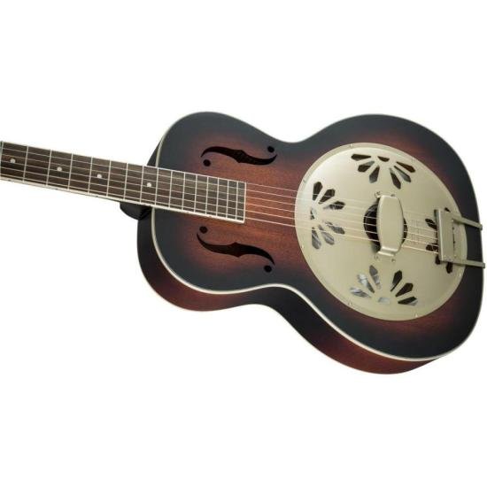 Violão Gretsch Eletroacústico Ressonador Alligator Biscuit Round-Neck por 6.499,00 à vista no boleto/pix ou parcele em até 12x sem juros. Compre na loja Mundomax!
