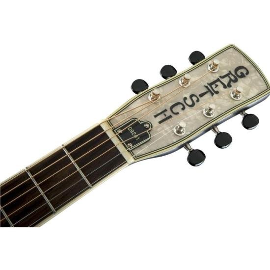 Violão Gretsch Eletroacústico Ressonador Alligator Biscuit Round-Neck por 6.499,00 à vista no boleto/pix ou parcele em até 12x sem juros. Compre na loja Mundomax!