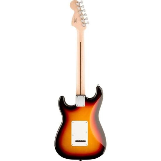 Guitarra Squier Affinity Series Stratocaster Junior HSS 3-Color Sunburst por 2.699,00 à vista no boleto/pix ou parcele em até 12x sem juros. Compre na loja Mundomax!
