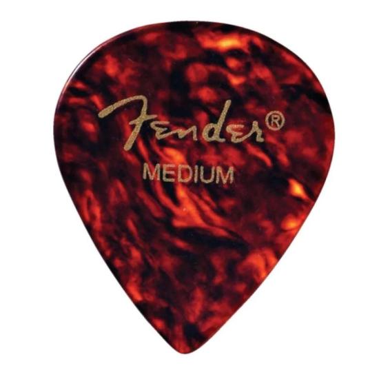 Palheta Fender Medium 551 Tortoise Shell (C/12) por 73,00 à vista no boleto/pix ou parcele em até 2x sem juros. Compre na loja Mundomax!